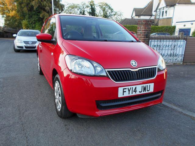 2014 (14) Skoda Citigo 1.0 MPI SE Hatchback 3dr Petrol Manual Euro 5 (60 ps)
